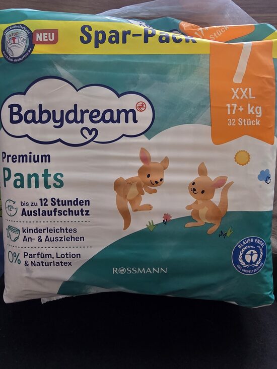 Autiņbiksītes PANTS 7 izmērs 🇩🇪