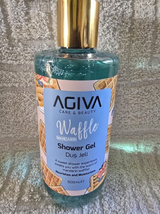  Гель для душа AGIVA CARE & BEAUTY Waffle MANDARIN
