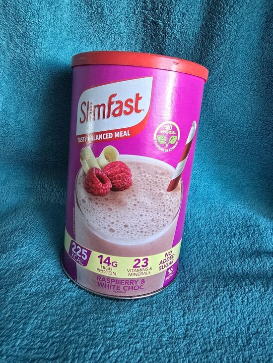 Slim Fast ar avenēm un balto šokolādi 594 gr
