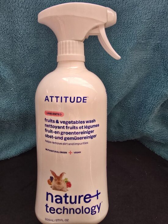 Средство для мытья фруктов и овощей Attitude 800 мл