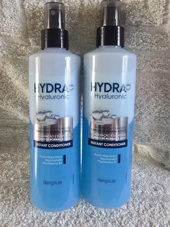 Ātras iedarbības matu kondicionieris Deliplus Hydra Hyaluronic 250 ml. 