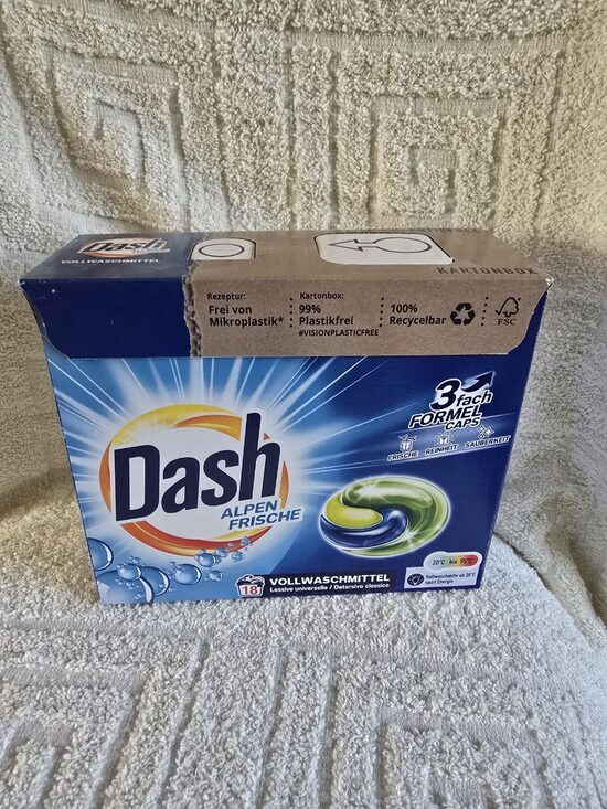 Vācu 3 vienā veļas mazgāšanas kapsulas 18 gb