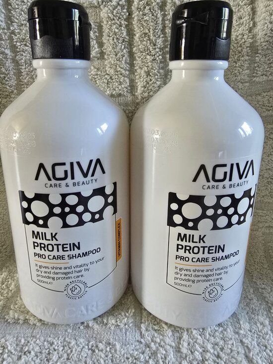 Шампунь Agiva Milk Protein Pro Care Shampoo 400 мл